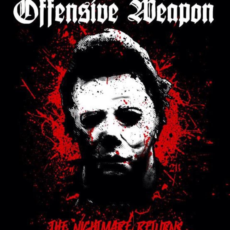 Offensive Weapon - The Nightmare Returns Girly T-Shirt